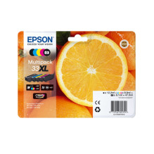 Epson Original Ink Set 33 XL Multipack, CMYK (C13T33574011) Epson Original Ink Set 33 XL Multipack, CMYK (C13T33574011)