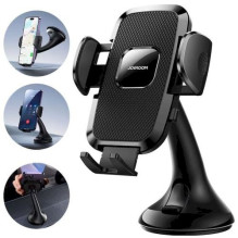 Joyroom Car Mount Clamp Holder (Dashboard and Windshield Version) with Extendable Arm, 360 rotation, 4.7-6.9 inch, Black Joyroom Car Mount Clamp Holder (Dashboard and Windshield Version) with Extendable Arm, 360 rotation, 4.7-6.9 inch, Black