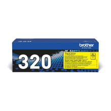 Brother Cartridge TN-320 TN320 Yellow Gelb 1,5k (TN320Y) Brother Cartridge TN-320 TN320 Yellow Gelb 1,5k (TN320Y)