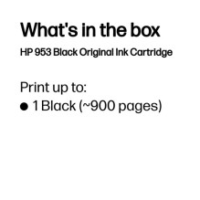 Ink HP Ink 953 Black (L0S58AE BGX) Ink HP Ink 953 Black (L0S58AE BGX)