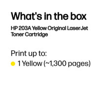 HP CF542A yellow toner HP CF542A yellow toner