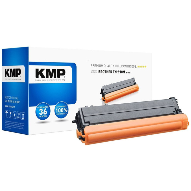 KMP B-T123 Tonera kasetne Magenta 180g (Alternatīva Brother TN910M)