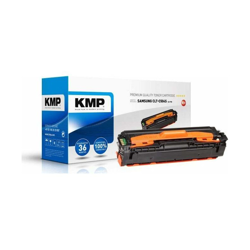 Toners KMP Samsung CLT-C504S aizvietotājs Cyan SA-T58 - 3511,0003