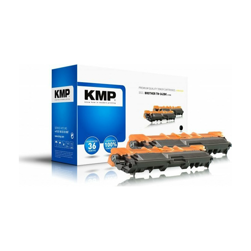 Toner KMP Toner Brother double pack TN-242BK / TN242BK compl. black - 1248,0021