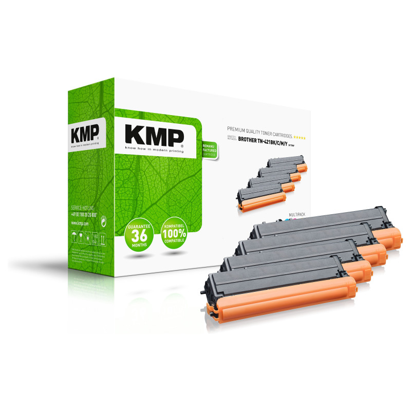 Toneris KMP Brother TN421BK / C / M / Y Multipack B-T98V perdirbtas