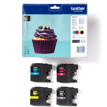 Brother Ink LC 123 Rainbow-Pack RainbowPack (LC123VALBPDR) Brother Ink LC 123 Rainbow-Pack RainbowPack (LC123VALBPDR)