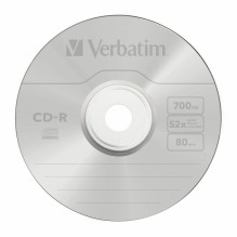 Verbatim CD-R 700 MB 52x 100 gab. (43411) Verbatim CD-R 700 MB 52x 100 gab. (43411)