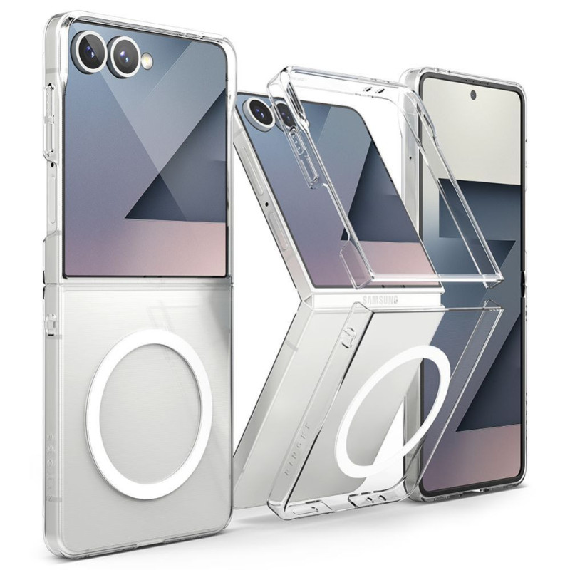 Ringke Galaxy Z Flip 7 Case Slim Magnetic Clear