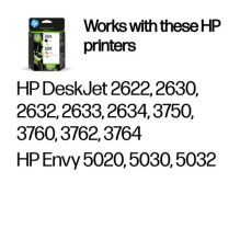HP 304 Juoda + Dviguba rašalo kasetė HP 304 Juoda + Dviguba rašalo kasetė