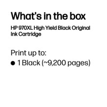 Rašalo kasetė HP CN625AE nr 970XL (black) Rašalo kasetė HP CN625AE nr 970XL (black)