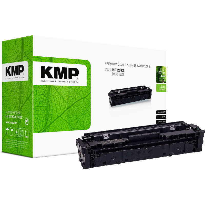Toneris KMP Printtechnik AG KMP Toner HP 207X black 3150 lapas pārstrādāts