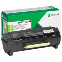 Toneris Lexmark 56F2H0 Black Oryginał (56F2H00) Toneris Lexmark 56F2H0 Black Oryginał (56F2H00)