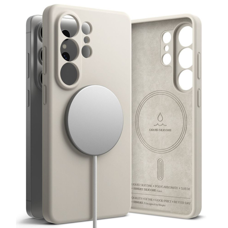 Ringke Galaxy S26 Ultra Case Silicone Magnetic Stone