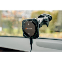 Verbatim Charge 'n' Drive Qi2 magnētiskā bezvadu lādētāja RGB
