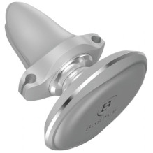 Baseus Car Mount Magnetic Car Phone Holder (Air Vent) 360 Degree with Cable clip, Silver (C40141201S13-00) Baseus Car Mount Magnetic Car Phone Holder (Air Vent) 360 Degree with Cable clip, Silver (C40141201S13-00)