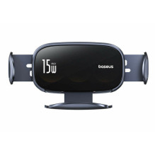 Baseus Car Charger LightChaser Series Inductive 15W holder for Air Vent, Black (BS-CM029)