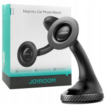 Joyroom Car Mount Magnetic Holder (Windshield Version) 360 degrees rotation, Black (JR-ZZ400)