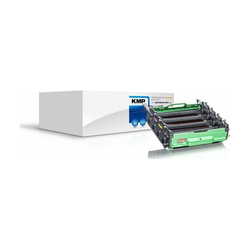 KMP Trommel Brother DR-320CL / DR320CL melns 25000 S. B-DR25 pārstrādāts tonera cilindrs