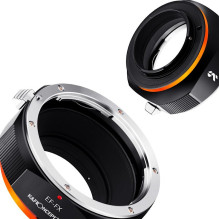 Adapteris - K&F Concept PRO Canon EF į Fuji X tvirtinimo objektyvo adapteris - Žalvaris / Kopra / Aliuminis Adapteris - K&F Concept PRO Canon EF į Fuji X tvirtinimo objektyvo adapteris - Žalvaris / Kopra / Aliuminis