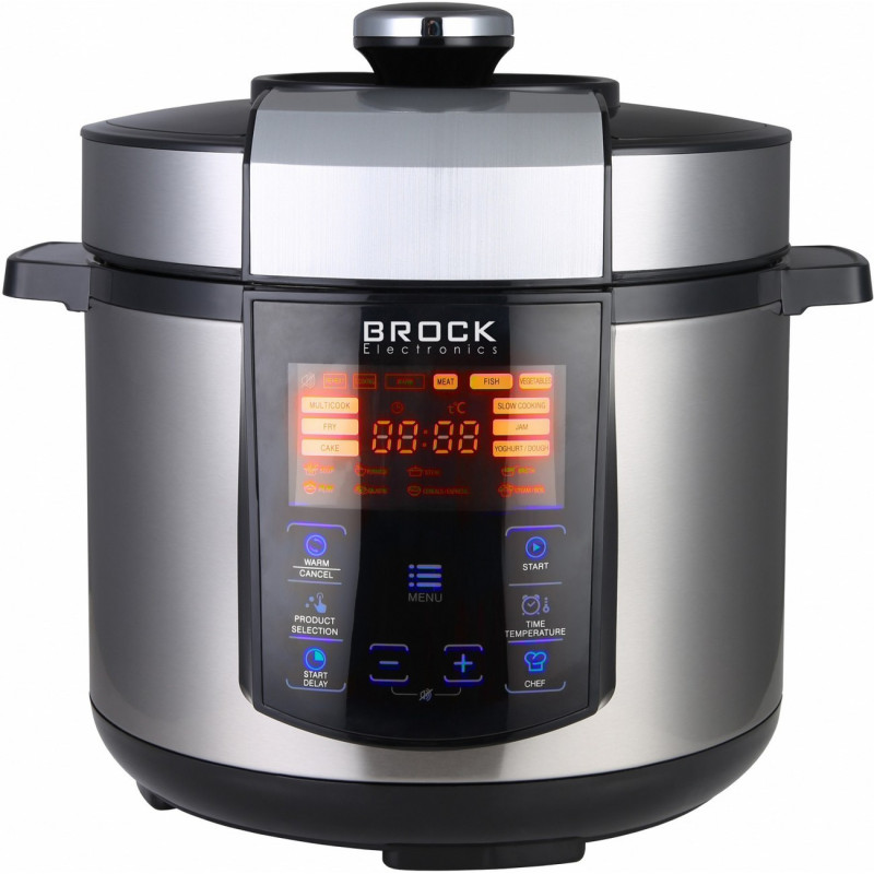 Digitālais augstspiediena multikatls BROCK PMC 2006 6L 1000W (4752131003196)