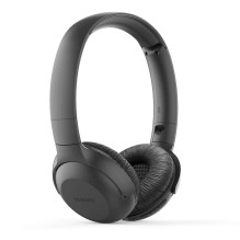 PHILIPS UpBeat bezvadu austiņas ar galvas stīpu un mikrofonu melnas TAUH202BK / 00