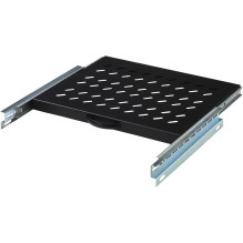 DIGITUS lentyna 1HE 30x483x385mm iki 25kg juoda ištraukiama DIGITUS lentyna 1HE 30x483x385mm iki 25kg juoda ištraukiama