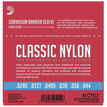 D'Addario EJ27H - classical guitar strings (29-45) D'Addario EJ27H - classical guitar strings (29-45)
