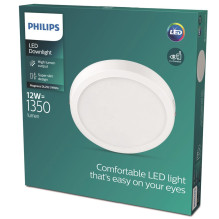 Šviestuvas plafonas Philips, LED, 12W, 4000K, 1350lm, Ø21