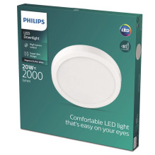 Šviestuvas plafonas Philips, LED, 20W, 2700K, 2000lm, Ø28.6 Šviestuvas plafonas Philips, LED, 20W, 2700K, 2000lm, Ø28.6