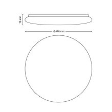 Šviestuvas plafonas Philips, LED, 40W,2700-6500K,4300lm, Ø47 Šviestuvas plafonas Philips, LED, 40W,2700-6500K,4300lm, Ø47