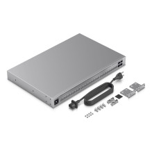 „Ubiquiti UniFi Pro HD 24“ valdomas L2 / L3 2.5G Ethernet (100 / 1000 / 2500) 1U pilkas „Ubiquiti UniFi Pro HD 24“ valdomas L2 / L3 2.5G Ethernet (100 / 1000 / 2500) 1U pilkas