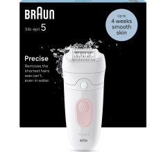 Braun Silk-épil 5-000 (white / pink, incl. cleaning brush) Braun Silk-épil 5-000 (white / pink, incl. cleaning brush)
