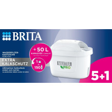 BRITA Tischwasserfilter Maxtra Pro Filterkartusche 5+1 Pack BRITA Tischwasserfilter Maxtra Pro Filterkartusche 5+1 Pack