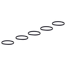 Rubber gaskets Tycner, 75 mm, 5 pcs