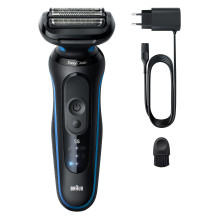 Barzdaskutė Braun Series 5 52-B1000s, li-ion Barzdaskutė Braun Series 5 52-B1000s, li-ion