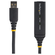 „StarTech.com“ 10 m, USB 2.0 - USB 2.0 USB kabelis „StarTech.com“ 10 m, USB 2.0 - USB 2.0 USB kabelis