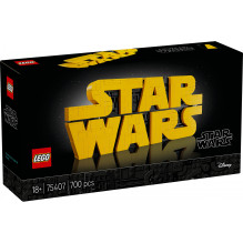 LEGO Star Wars Logotipas aus LEGO Steinen 75407 LEGO Star Wars Logotipas aus LEGO Steinen 75407