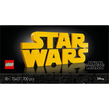 LEGO Star Wars Logotipas aus LEGO Steinen 75407 LEGO Star Wars Logotipas aus LEGO Steinen 75407