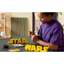 LEGO Star Wars Logotipas aus LEGO Steinen 75407 LEGO Star Wars Logotipas aus LEGO Steinen 75407