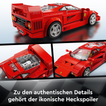 LEGO Greitis Champions Ferrari F40 76934 LEGO Greitis Champions Ferrari F40 76934