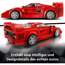 LEGO Greitis Champions Ferrari F40 76934 LEGO Greitis Champions Ferrari F40 76934