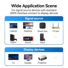 CABLE HDMI MALE TO MALE 5M / ALGLJ VENTION