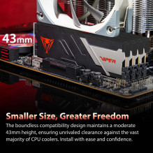 MEMORY DIMM 16GB DDR5-6400 / KIT2 VV516G64C38AK PATRIOT MEMORY DIMM 16GB DDR5-6400 / KIT2 VV516G64C38AK PATRIOT