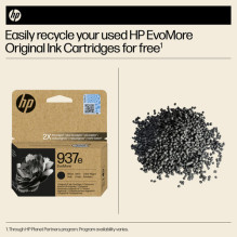 HP 937e Black Ink cartridge EvoMore HP 937e Black Ink cartridge EvoMore