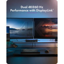 Stotis / replikatorius Icy Box Dockingstation IcyBox Heart Dock 2255 dvi 4K@60Hz ekranai Stotis / replikatorius Icy Box Dockingstation IcyBox Heart Dock 2255 dvi 4K@60Hz ekranai