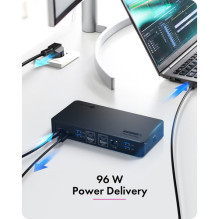 Stotis / replikatorius Icy Box Dockingstation IcyBox Heart Dock 2255 dvi 4K@60Hz ekranai Stotis / replikatorius Icy Box Dockingstation IcyBox Heart Dock 2255 dvi 4K@60Hz ekranai