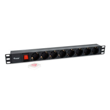 8-OUTLET GERMAN POWER DISTRIBUTION