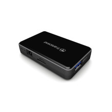Įvesties / išvesties šakotuvas USB3 4 prievadų / TS-HUB3K TRANSCEND Įvesties / išvesties šakotuvas USB3 4 prievadų / TS-HUB3K TRANSCEND