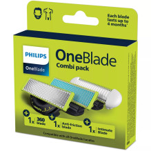Elektrinio Skustuvo Galvutė - Philips Norelco OneBlade QP936 / 50 3 Vnt. Įvairiaspalvės Elektrinio Skustuvo Galvutė - Philips Norelco OneBlade QP936 / 50 3 Vnt. Įvairiaspalvės