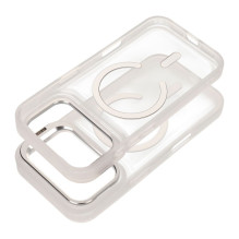 Case for iPhone 17 Pro / 18 Pro Forcell F-Protect Shadow Stand Premium compatible with MagSafe silver Case for iPhone 17 Pro / 18 Pro Forcell F-Protect Shadow Stand Premium compatible with MagSafe silver